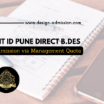 MIT ID Pune Direct B.Des Admission under Management Quota